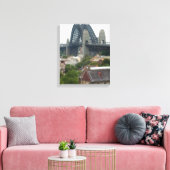 Sydney, Australien. Hafenbrücke. Leinwanddruck (Insitu (Wohnzimmer))
