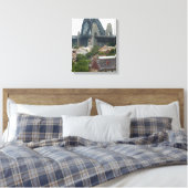 Sydney, Australien. Hafenbrücke. Leinwanddruck (Insitu (Schlafzimmer))