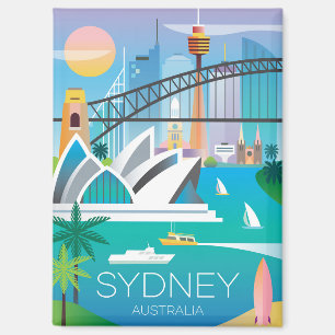 Sydney, Australien, Kühlschrank Magnet