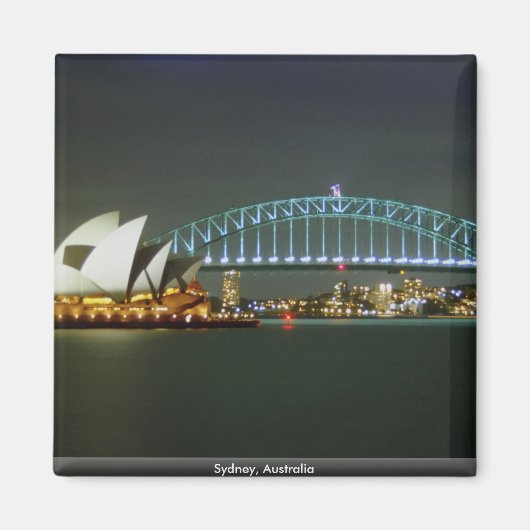 Sydney, Australien Magnet (Vorne)
