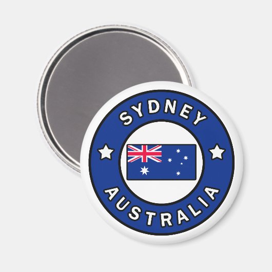 Sydney Australien Magnet (Vorderseite/Rückseite)