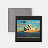 Sydney Australien Magnet (Vorderseite/Rückseite)