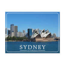 Sydney Australien Opernhaus Vintage