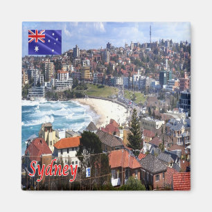 SYDNEY, Australien, Panorama, Ozeanien, Kühlschran Magnet