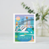 Sydney, Australien Postcard Postkarte (Stehend Vorderseite)
