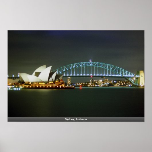 Sydney, Australien Poster (Vorne)