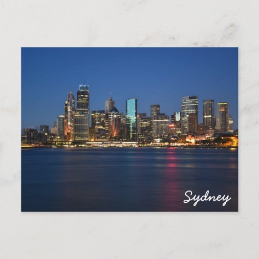 Sydney, Australien Postkarte (Vorderseite)