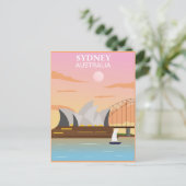 Sydney, Australien Postkarte (Stehend Vorderseite)