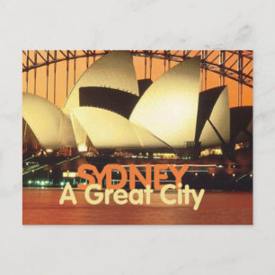 SYDNEY Australien Postkarte