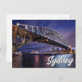 Sydney, Australien Postkarte (Vorne/Hinten)