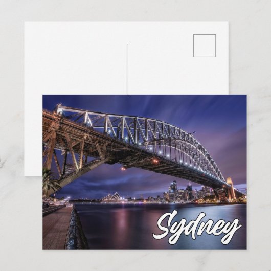 Sydney, Australien Postkarte (Vorne/Hinten)