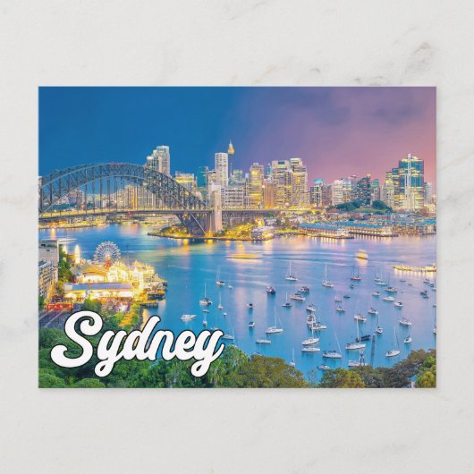 Sydney, Australien Postkarte (Vorderseite)