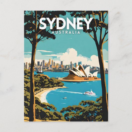 Sydney Australien Postkarte (Vorderseite)