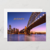 Sydney, Australien Postkarte (Vorne/Hinten)