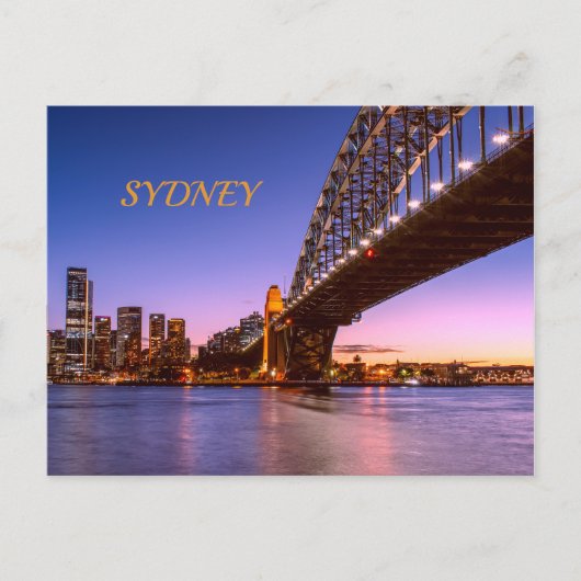 Sydney, Australien Postkarte (Vorderseite)