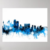 Sydney Australien Skyline Poster (Vorne)