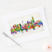 Sydney Australien Skyline Rechteckiger Aufkleber (Umschlag)