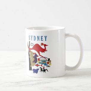 Sydney Australien Süßes Lustiges Reise-Souvenir Kaffeetasse