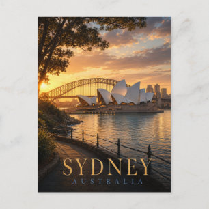 Sydney Australien Sydney Opera House REALMS Postkarte