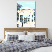 Sydney Balmoral Beach white Rotunda Leinwanddruck (Insitu (Schlafzimmer))