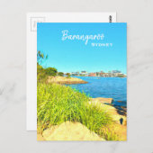 Sydney Barangaroo landschaftliche Reise Postkarte (Vorne/Hinten)