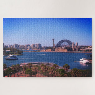 Sydney, Boats & Harbour Bridge/Australien Puzzle