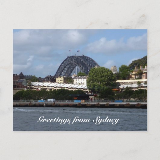 Sydney Bogen Postkarte (Vorderseite)