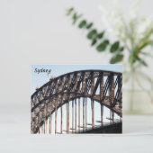 Sydney Bogen Postkarte (Stehend Vorderseite)