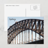 Sydney Bogen Postkarte (Vorne/Hinten)