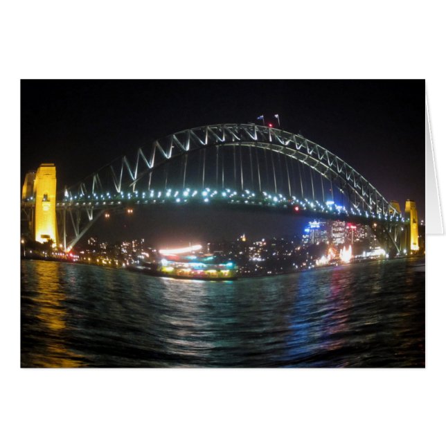 Sydney Bridge Fisheye (Vorderseite (Horizontal))