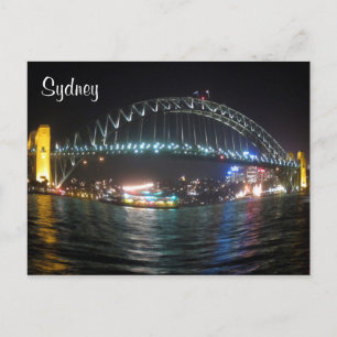 Sydney Bridge Fisheye Postkarte