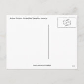 Sydney-Brücke Feiertagspostkarte (Rückseite)