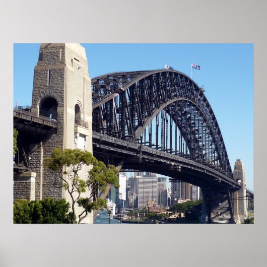 Sydney-Brücke nah Poster (Vorne)