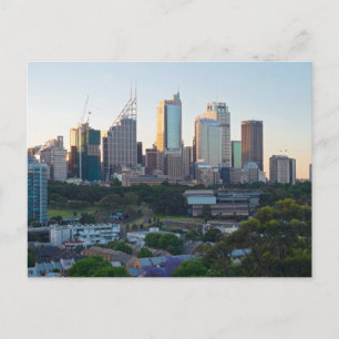 Sydney Business Center Skyscrapers Postcard Postkarte