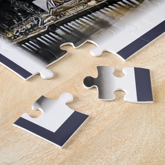 Sydney by Night - Australien - Mosaik - Puzzle (Seite)