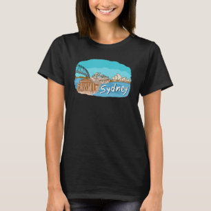 Sydney City Australien Souvenir für Männer 5 T-Shirt