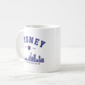 Sydney Cityscape, Australia Kaffeetasse (Vorderseite Links)