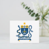 Sydney Coat of Arms Postcard Postkarte (Stehend Vorderseite)