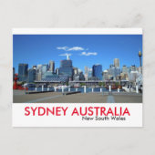 Sydney Darling Harbor Postkarte (Vorderseite)