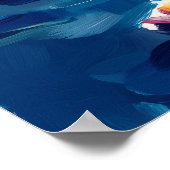 Sydney Fauvist Cityscape – Opera House Harbour Poster (Ecke)