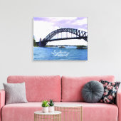 Sydney Ferry Harbour Bridge Leinwanddruck (Insitu (Wohnzimmer))