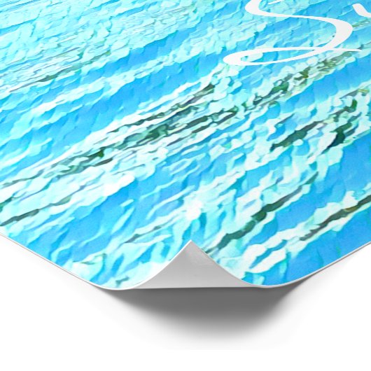 Sydney Ferry Harbour Bridge Poster (Ecke)