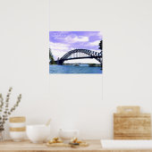 Sydney Ferry Harbour Bridge Poster (Küche)