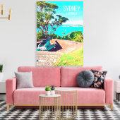 Sydney Georges Head Mosman Australien Leinwanddruck (Insitu (Wohnzimmer))