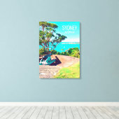 Sydney Georges Head Mosman Australien Leinwanddruck (Insitu (Holzboden))