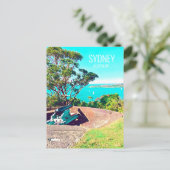 Sydney Georges Head Mosman Australien Postkarte (Stehend Vorderseite)