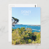 Sydney Georges Head Mosman Australien Postkarte (Vorne/Hinten)