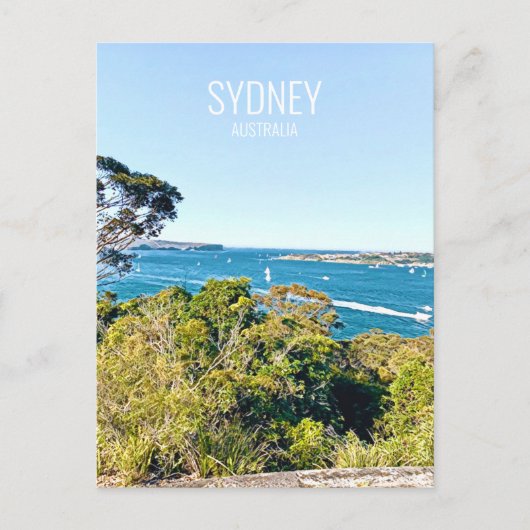 Sydney Georges Head Mosman Australien Postkarte (Vorderseite)