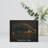 Sydney-Grüße Postkarte (Stehend Vorderseite)