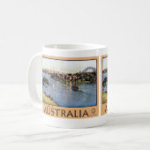 Sydney-Hafen Australien Kaffeetasse (Vorderseite Links)